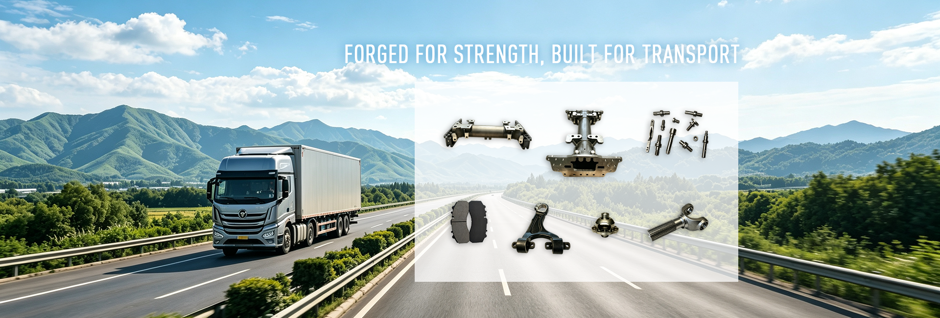 Forged for strength, built for transport